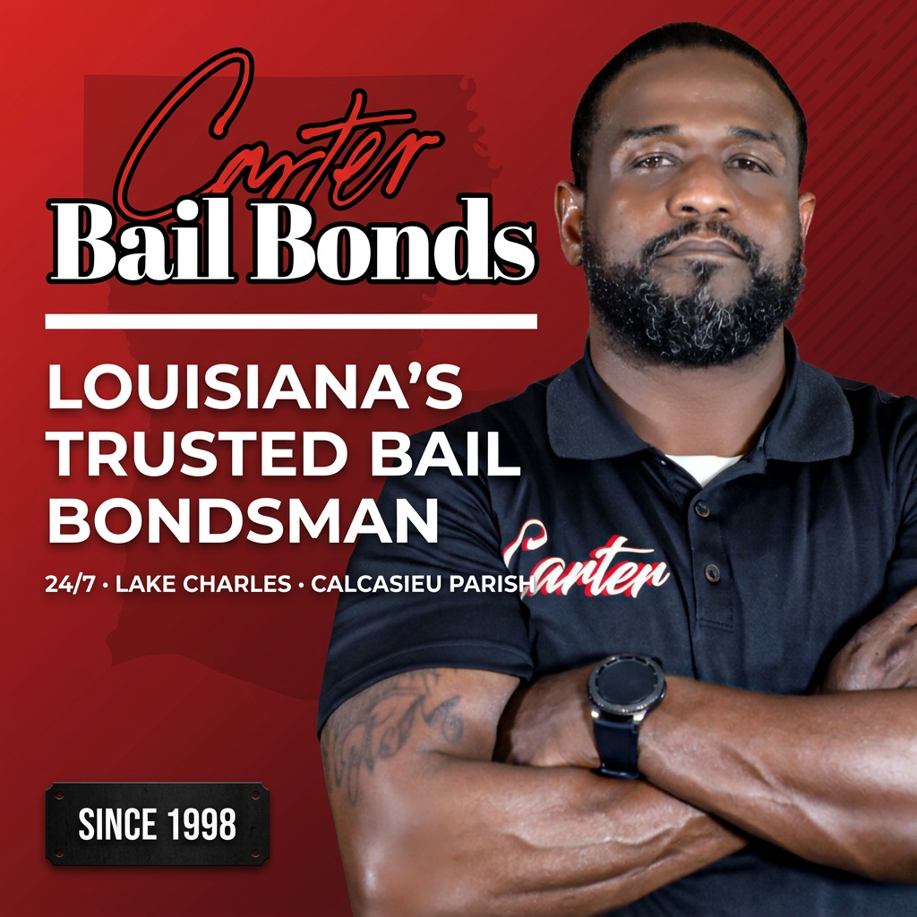 Wilford Carter — Louisiana's trusted bail bondsman, Lake Charles, Calcasieu Parish